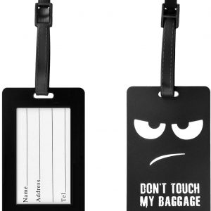 Etiqueta compatible con maleta